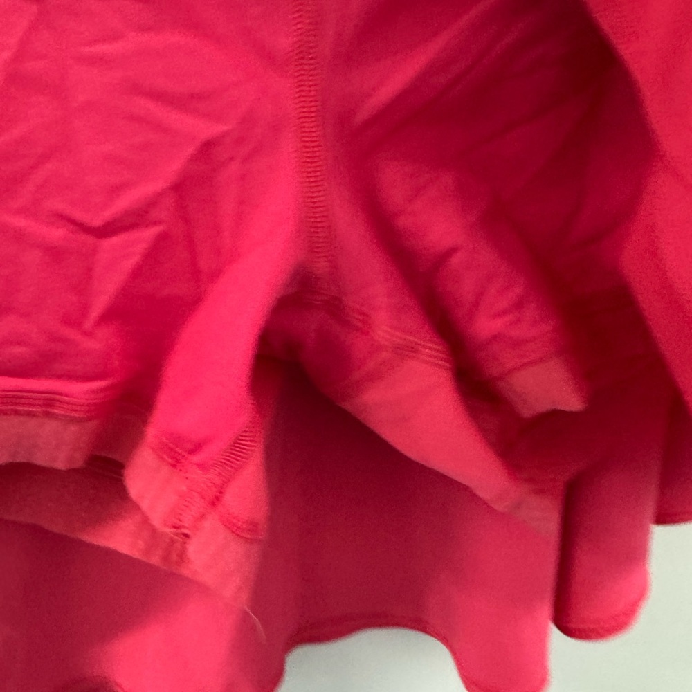 Lululemon fuchsia pink tennis skirt with built in shorts - Picture 9 of 13